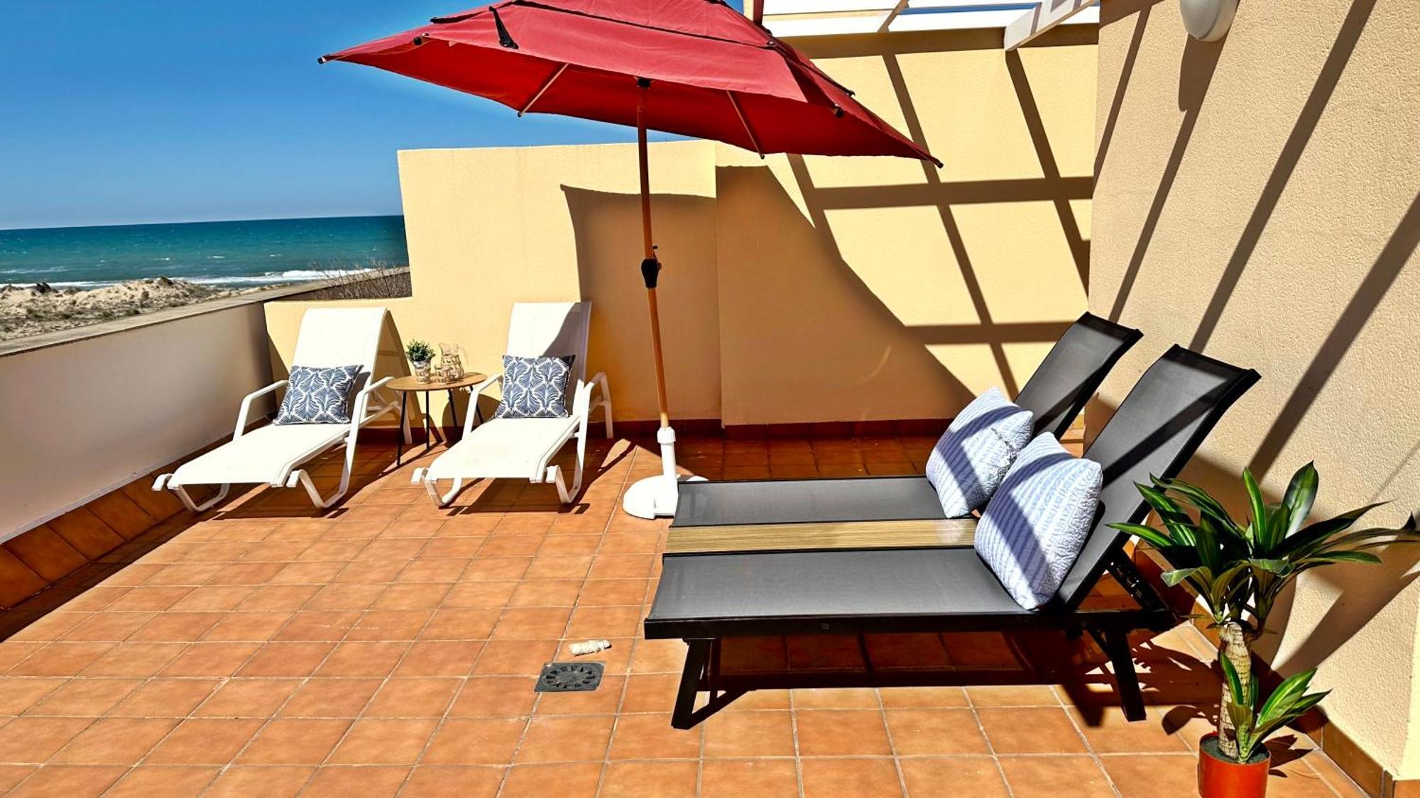 Casas Del Mar - Oliva Nova - Primera Linea De Playa Eksteriør billede